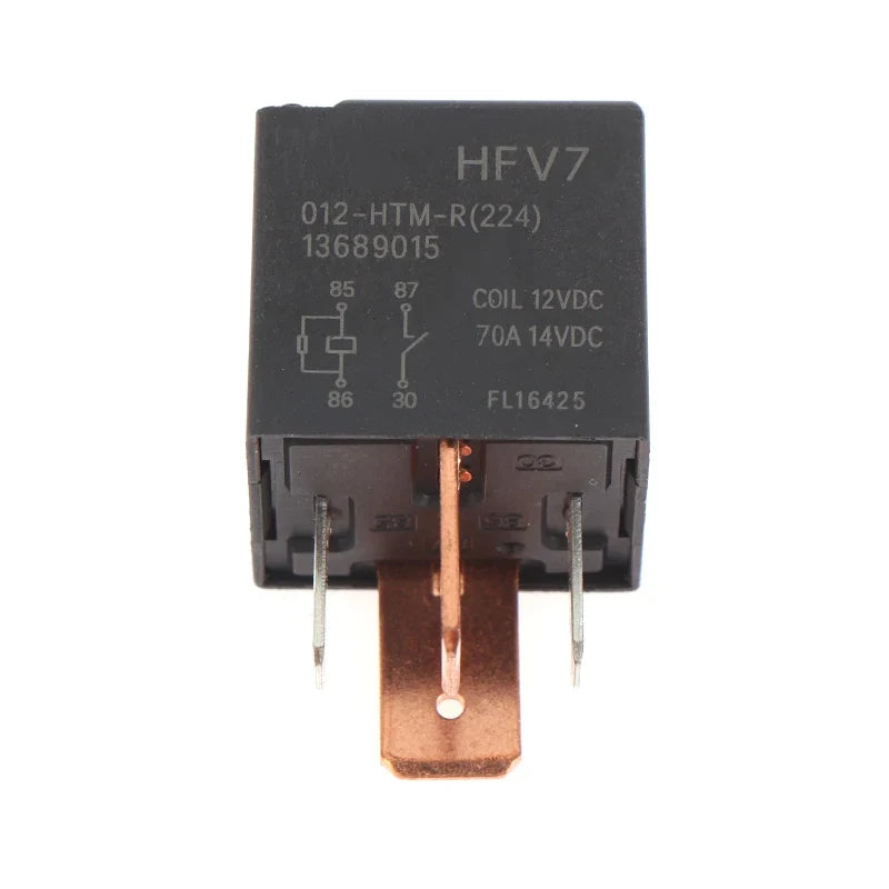 12V Relay HFV7 012-HTM-R 70A 12VDC 4Pins Car