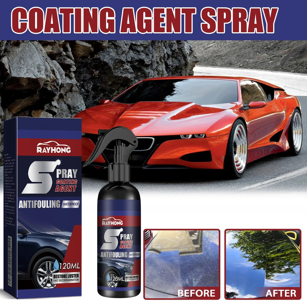 Rayhong Nano Car Coating Spray – Paint Cure, Shine & Protection
