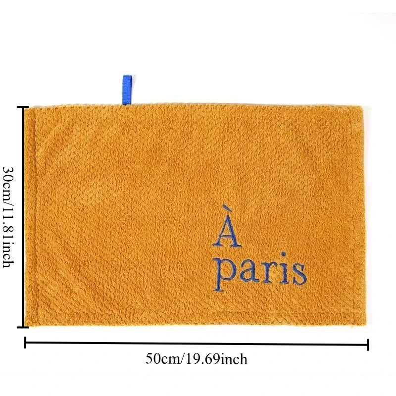 Nordic Hanging Home Embroidery Design Thickened Coral Fleece