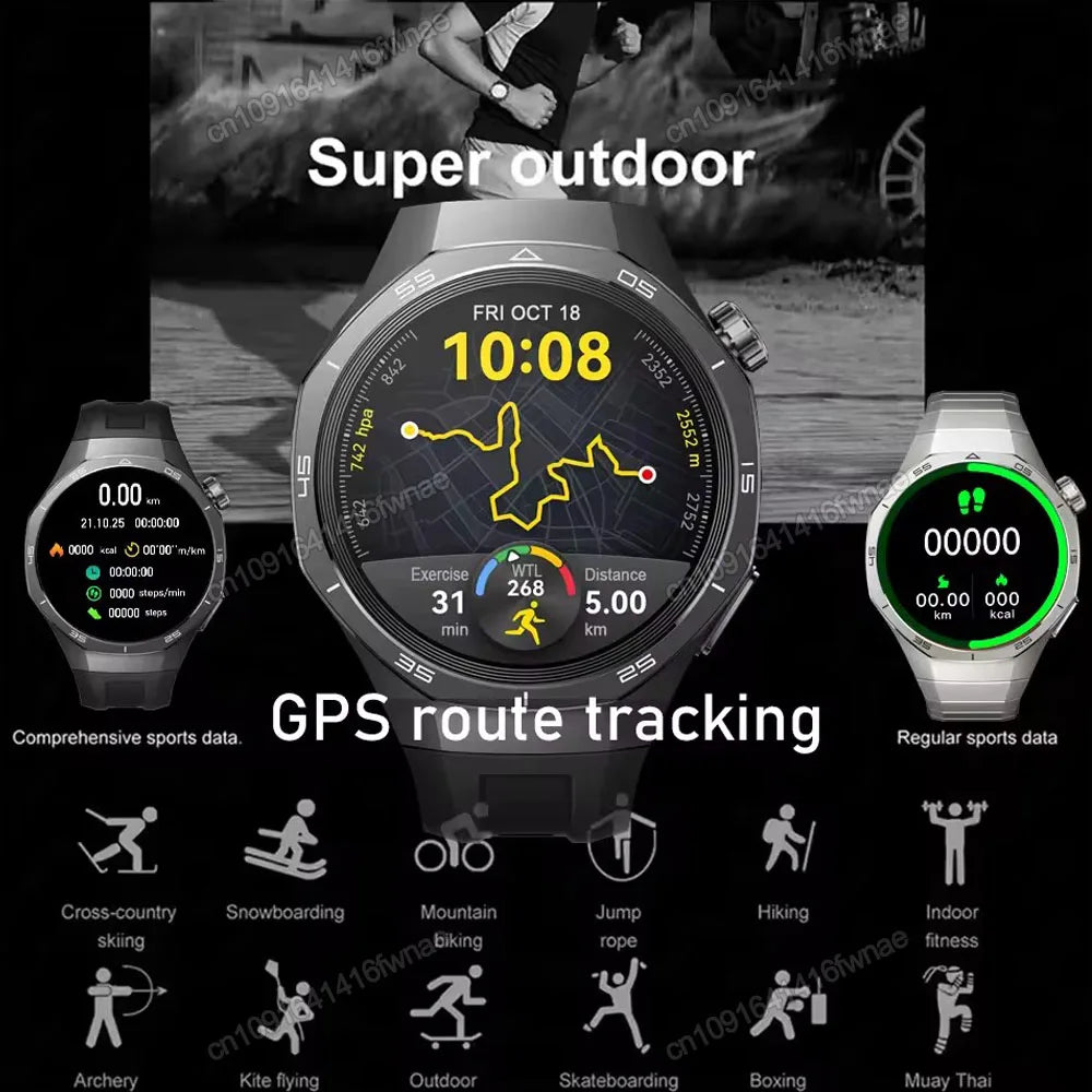 2026 Watch 5 GPS Smart 1 53'' AMOLED Screen Heart Rate Monitor Sports