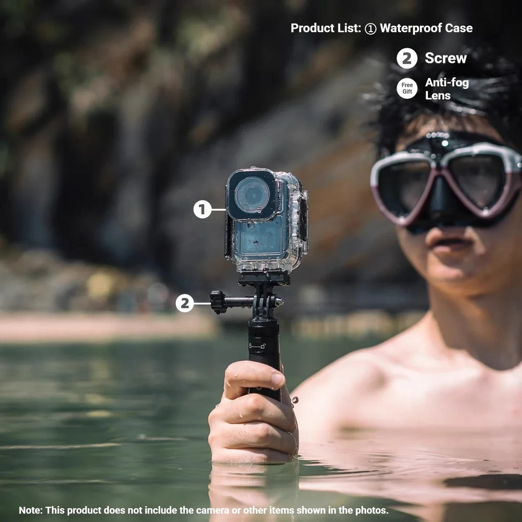 Magnetic Waterproof Diving Case for DJI Action 5 Pro/4/3