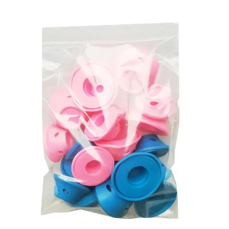 20pcs No-Heat Silicone Hair Curlers – No Clip DIY Rollers