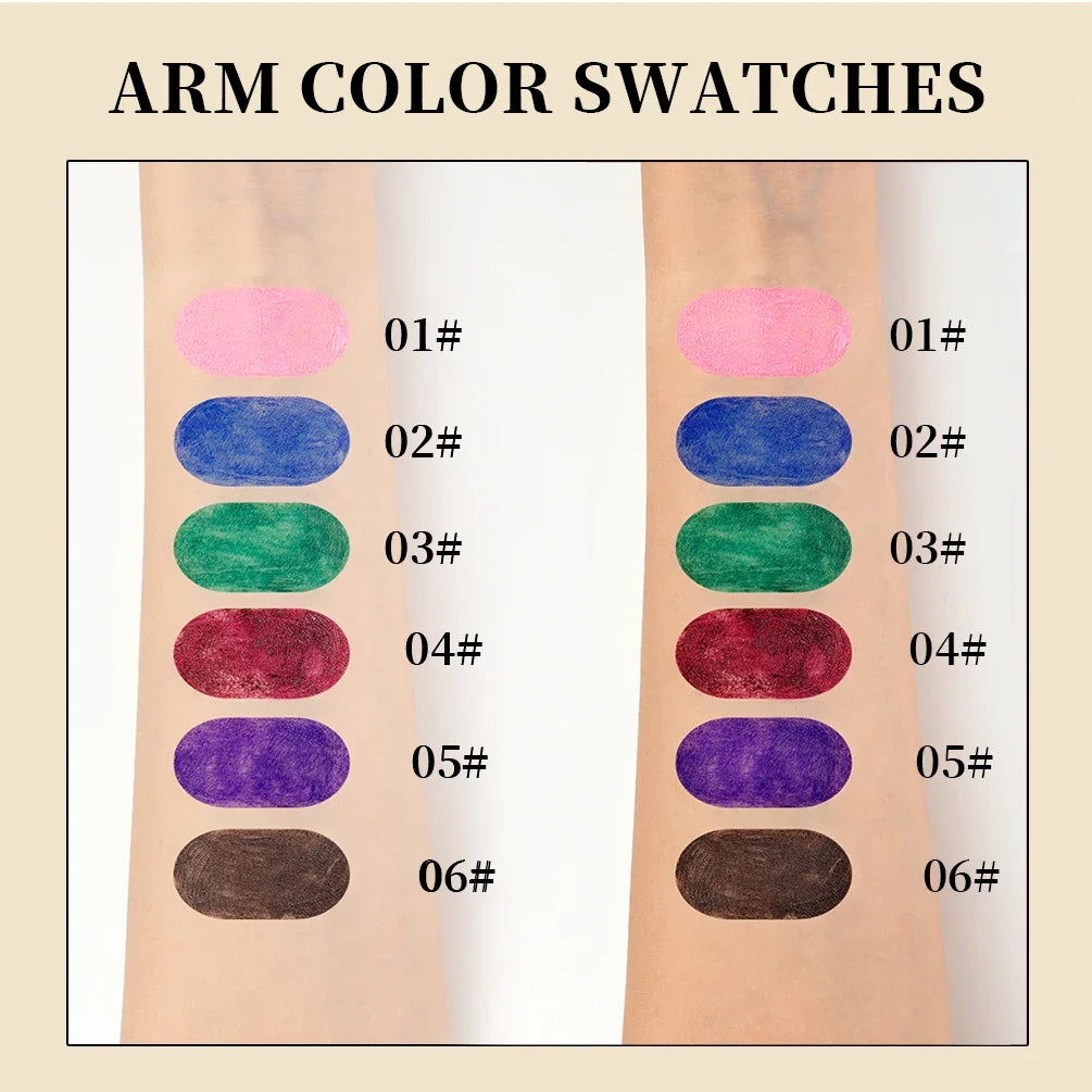 QIBEST 4D Silk Fiber Mascara – Waterproof & Colorful Lashes