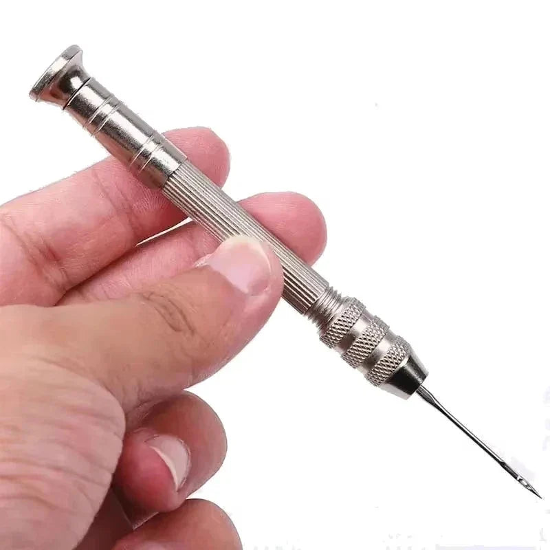 Leather Sewing Awl Set – 4-Needle DIY Leathercraft Repair Kit