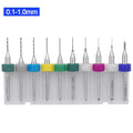 10-Pc Carbide Micro Drill Bits Set for PCB Circuit Boards