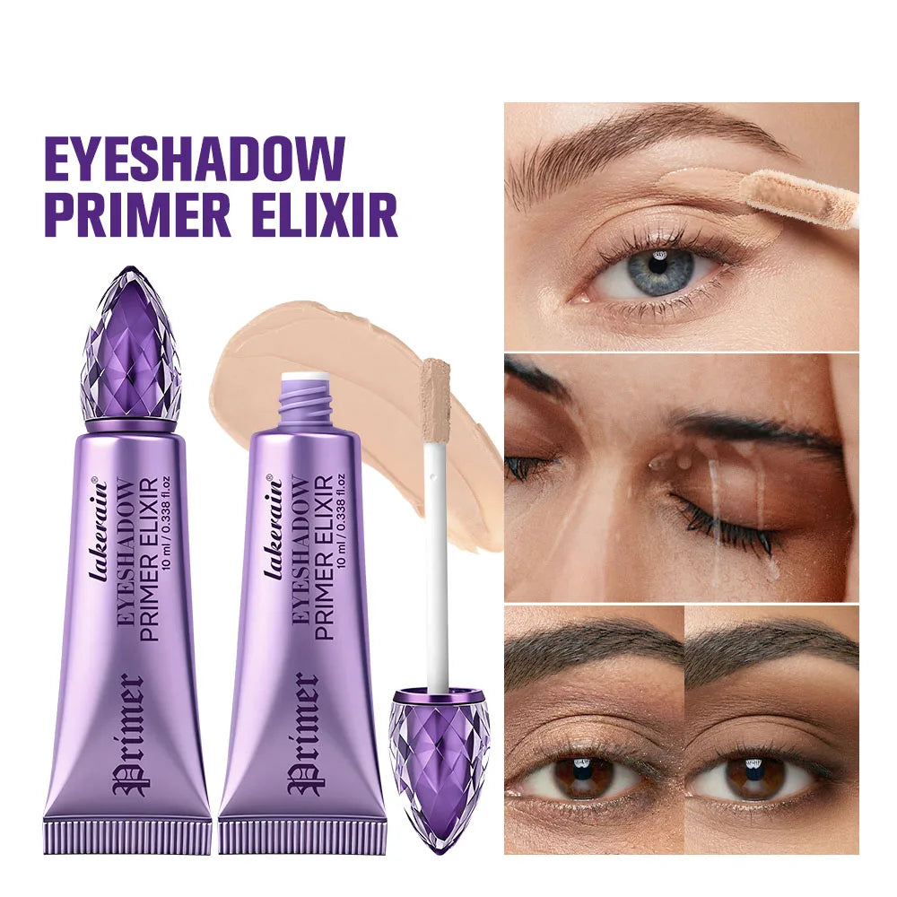 Lakerain Eyeshadow Primer – Waterproof & Long-Lasting Nude Base