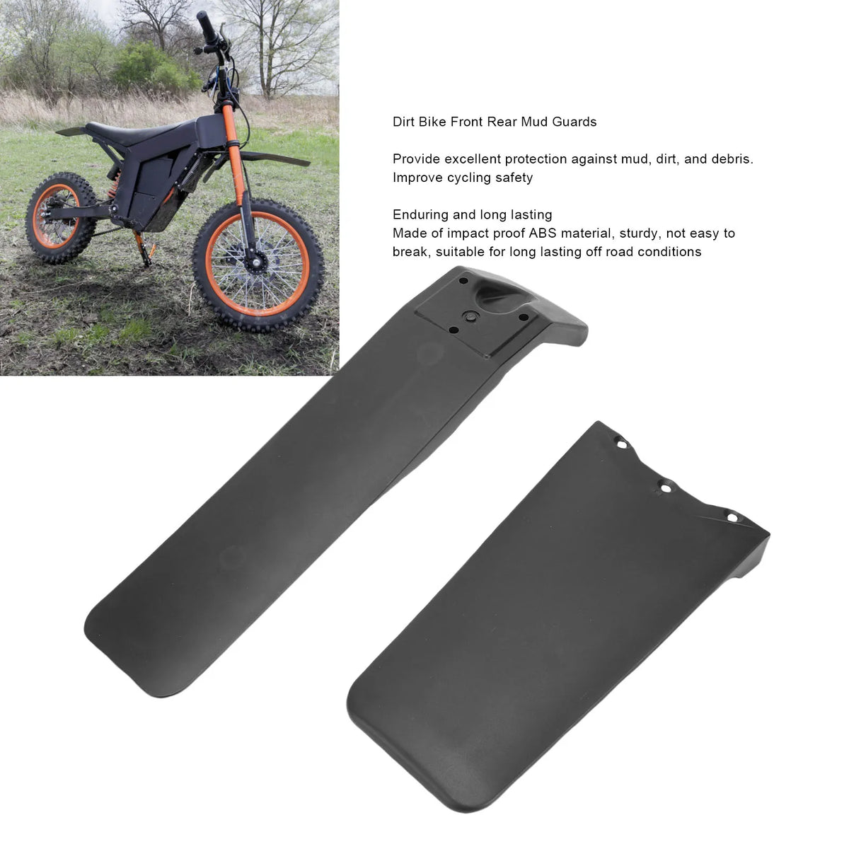 Front & Rear Mudguard Set for Tuttio Soleil 01 & Kugoo Wish