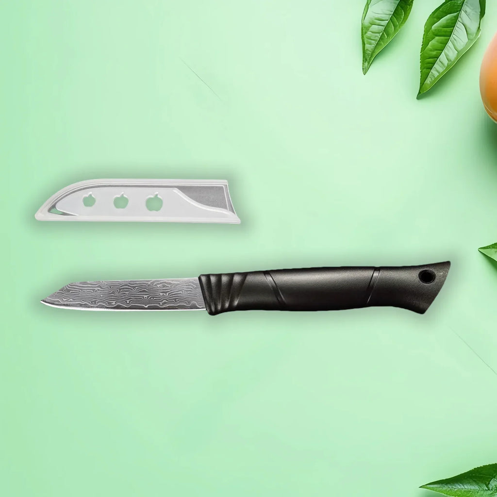 Damascus Paring Knife 67-Layer VG10 Steel – Fruit & Veg Knife