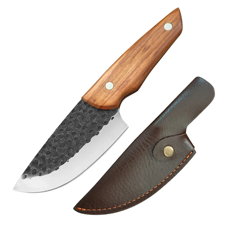 InLeung Forged Stainless Steel Boning Knife – Sharp Butcher Cleaver