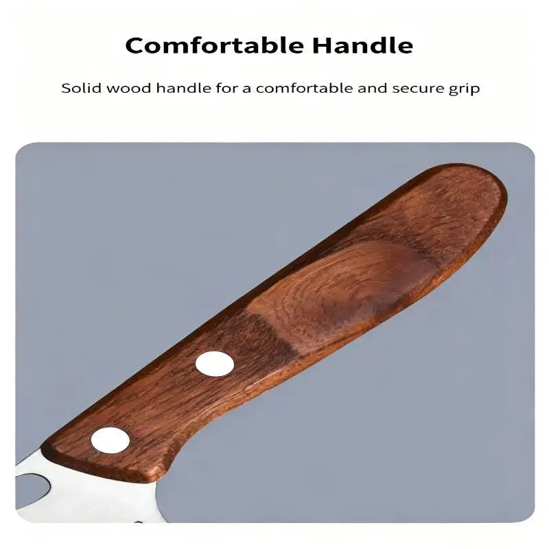 Stainless Steel Vegetable Peeler & Bottle Opener – Wood Handle