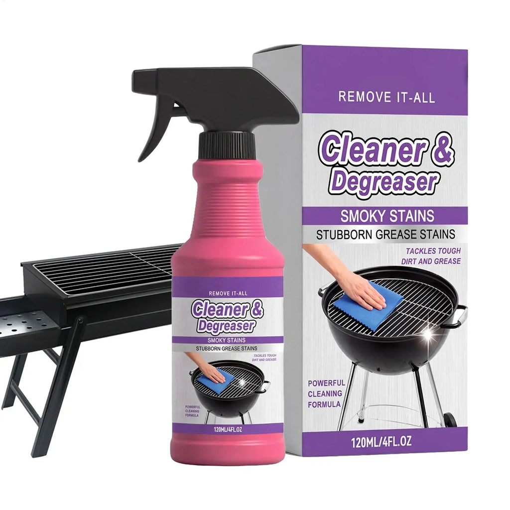 Heavy Duty Oven & Grill Degreaser Spray | BBQ Kitchen Cleaner