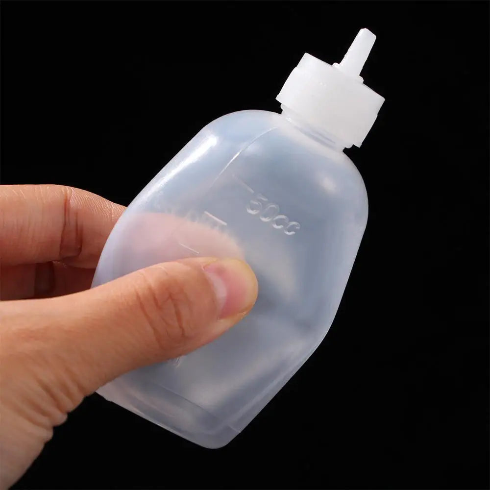 50ml Squeeze Bottle with 7 Nozzles | Baking, Crafts & Drawing