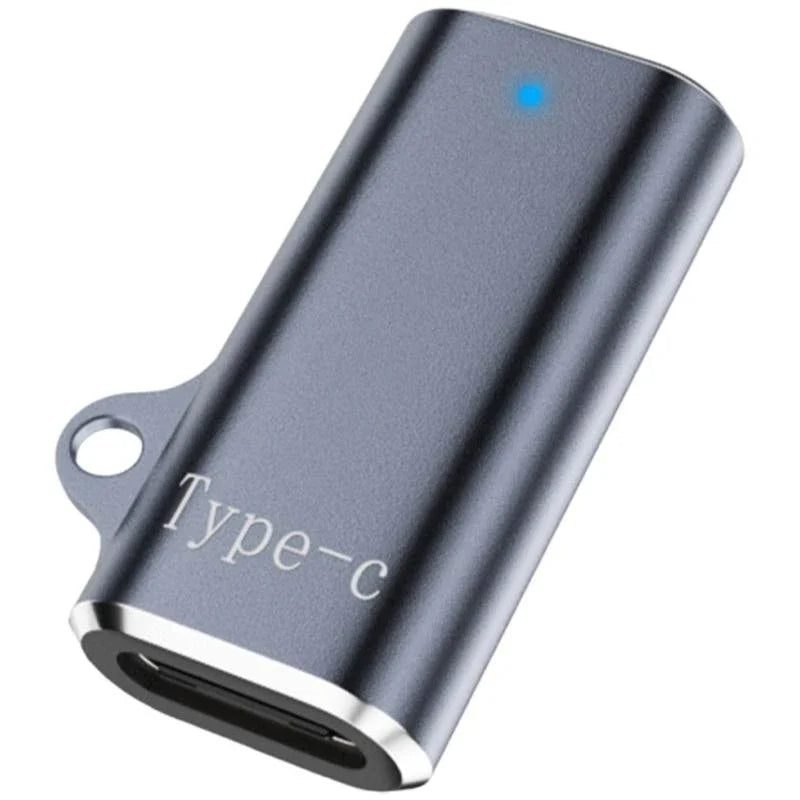 USB-C to 2-Pin 2.8mm Smartwatch Charging Adapter with LED