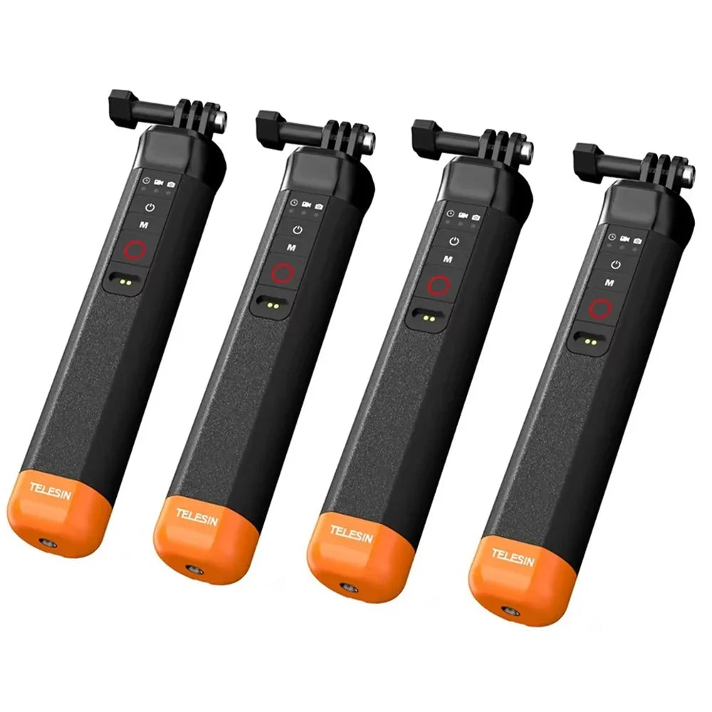 TELESIN Buoyancy Bar Selfie Stick Waterproof Gopro Hero 9 10 11 12