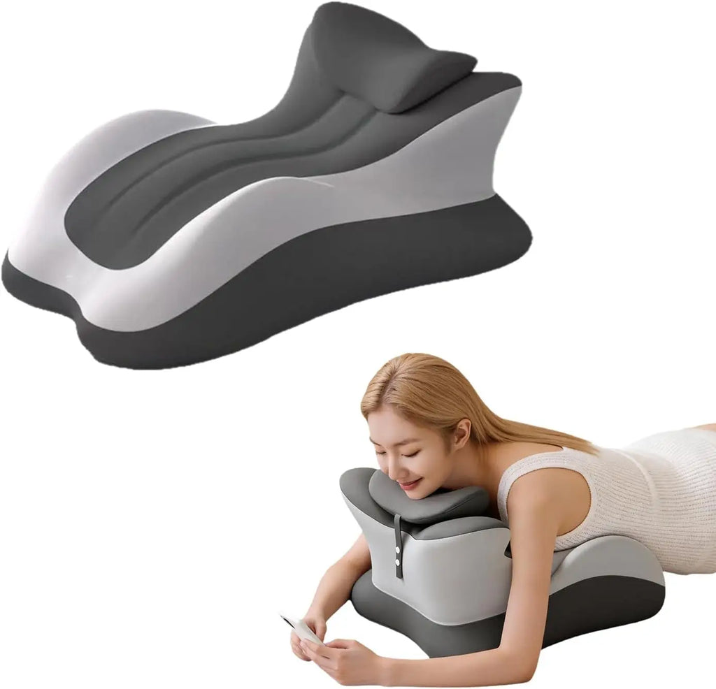 Memory Foam Bed Wedge Pillow – Leg Elevation & Reading