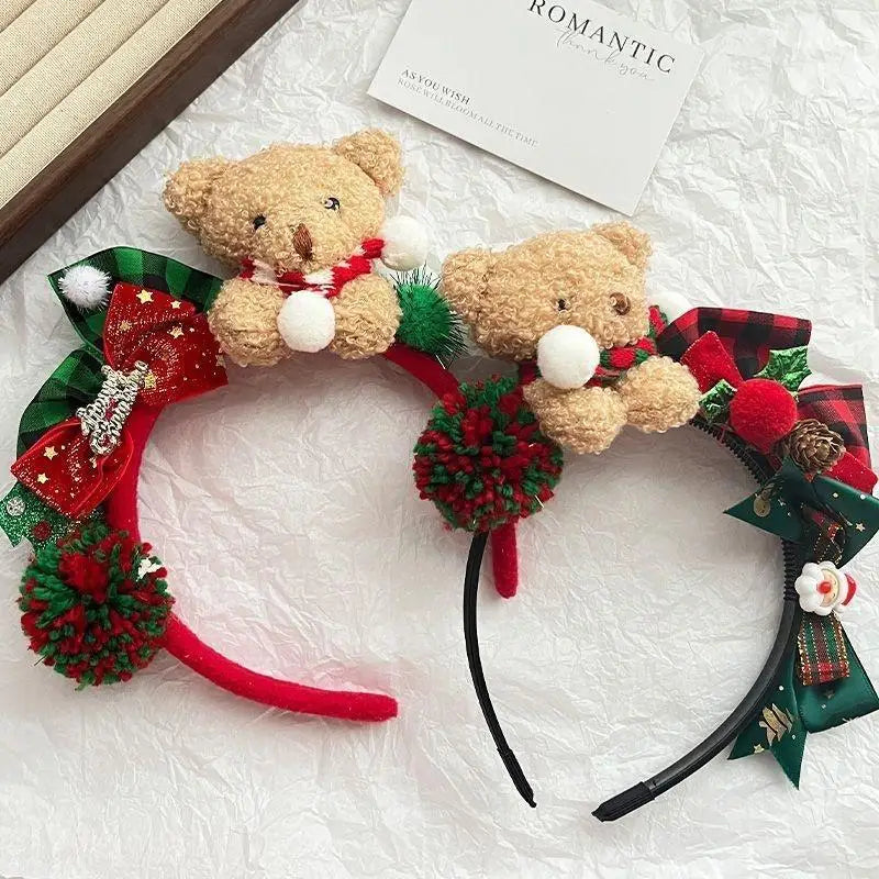 Reindeer Antler Headband with Bells | Christmas Party Accessory