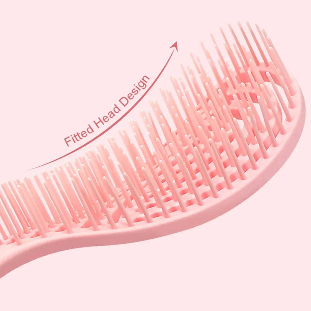 Anti-Static Hollow Rib Detangling Comb – Dry & Wet Hair