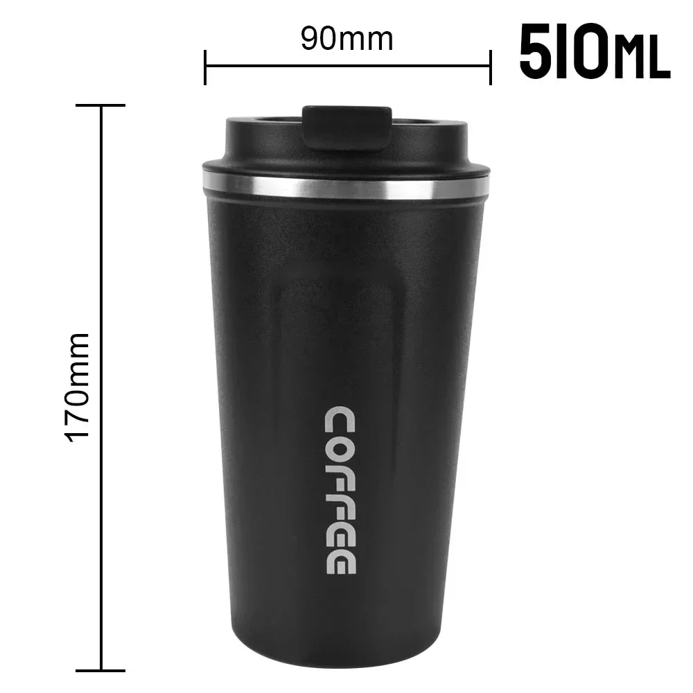 380 Thermo Cafe Leak Proof Travel Cup Double Stainless Steel Tea