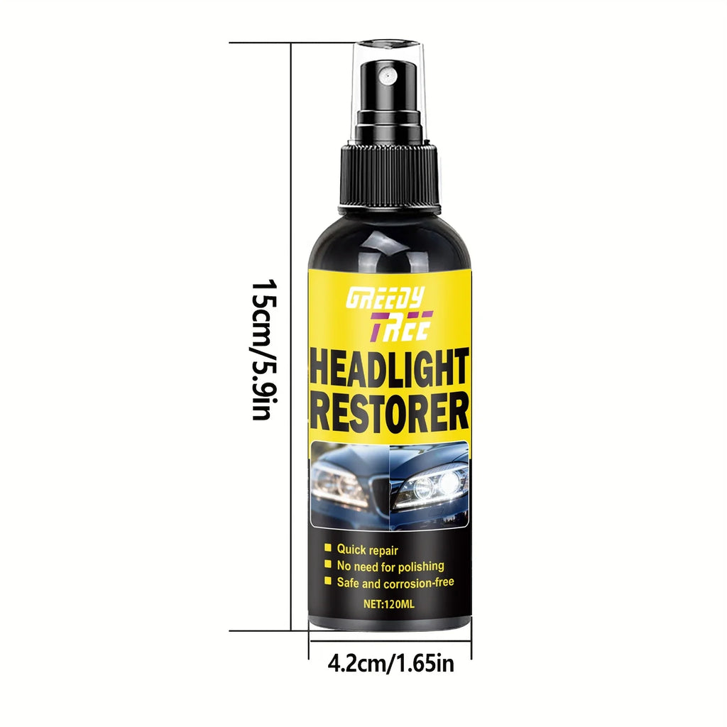Headlight Lens Restoration Kit – Removes Yellowing & Oxidation