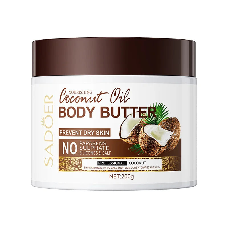 Coconut Body Butter – Deep Moisturizing Nourishing Cream 200g