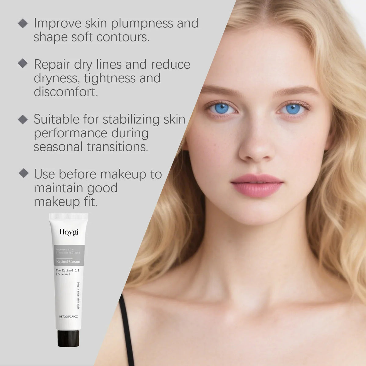 Hoygi Retinol Moisturizing Cream – Brighten & Hydrate Skin