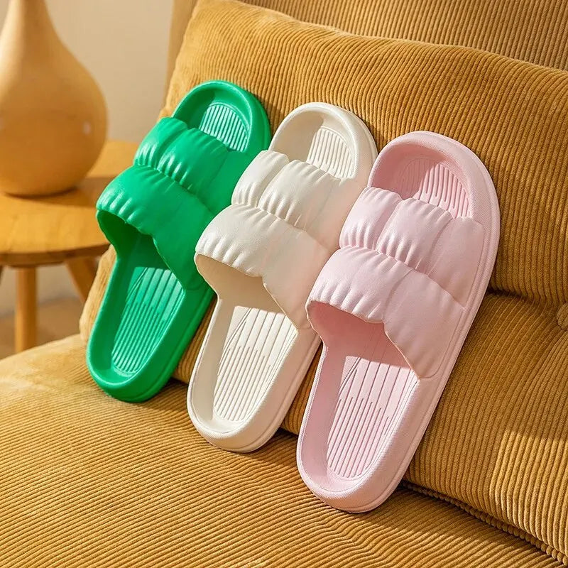 Non-Slip Soft Slippers for Women & Men – 11-Pair Set