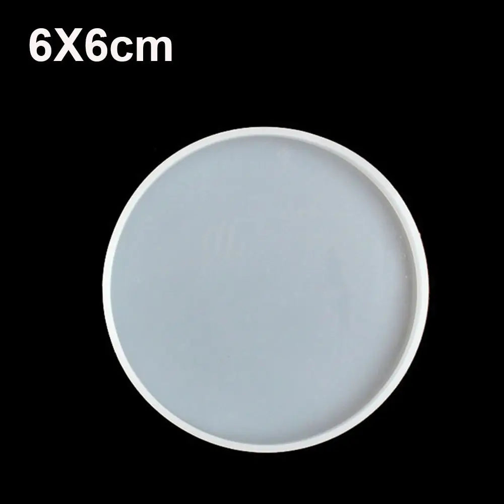 Silicone Mold Round Petri Dish Coaster Epoxy Resin Art Supplies Make