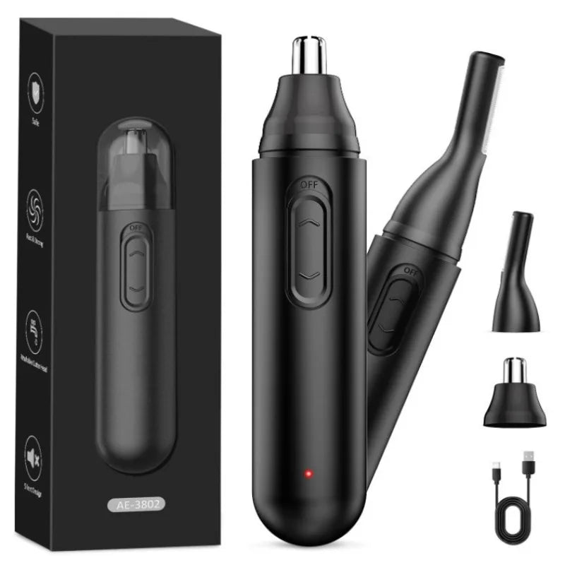 Electric Nose & Ear Hair Trimmer – Multi-Function Men & Women