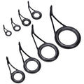 Stainless Steel Fishing Rod Guide Rings – 8 Sizes (6#–30#)