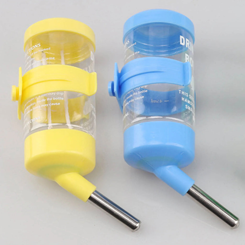 Hamster Water Bottle Leak-Proof Hanging Dispenser | Small Pets