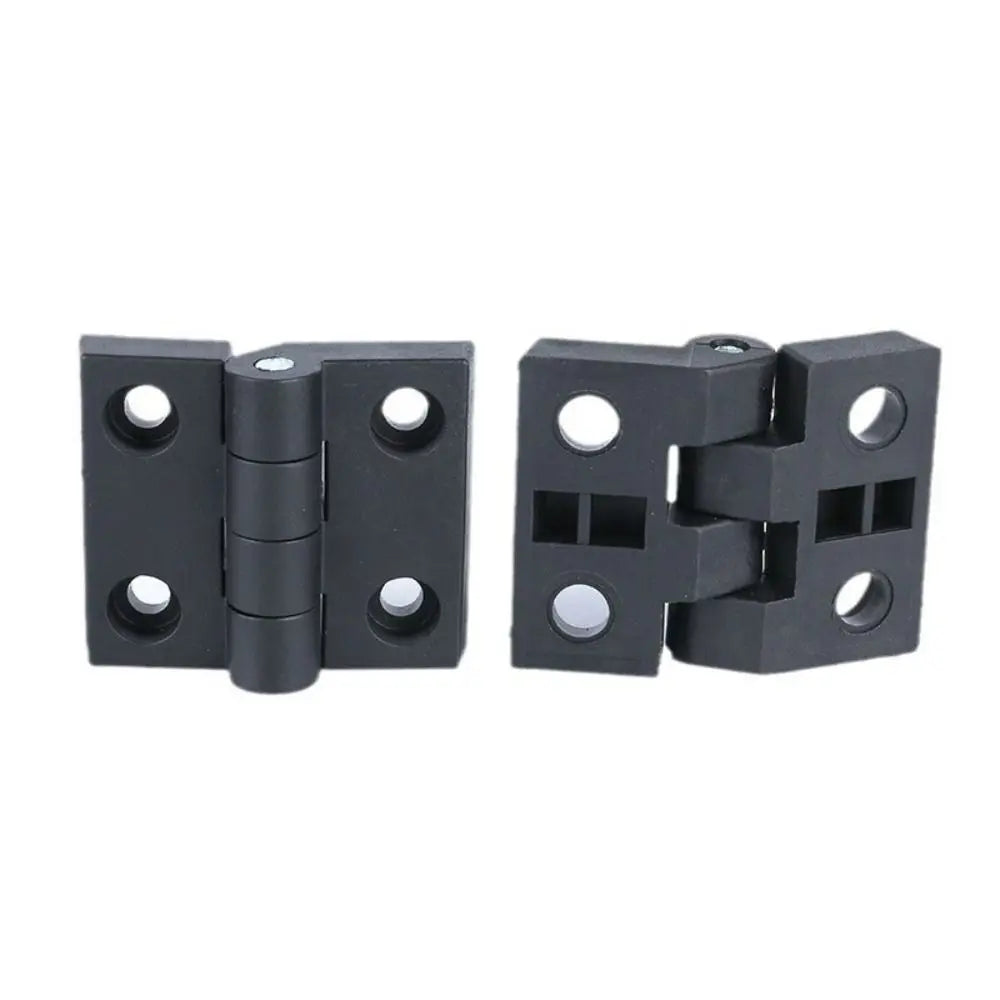 Professional ABS Plastic Door Hinge Black Durable Cabinet