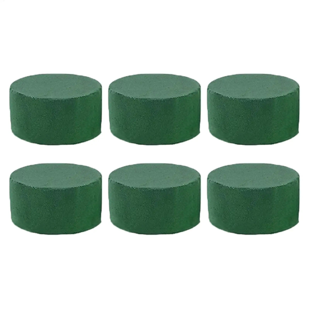 6-Pack Green Floral Foam Blocks | Wet & Dry Flower Arrangement