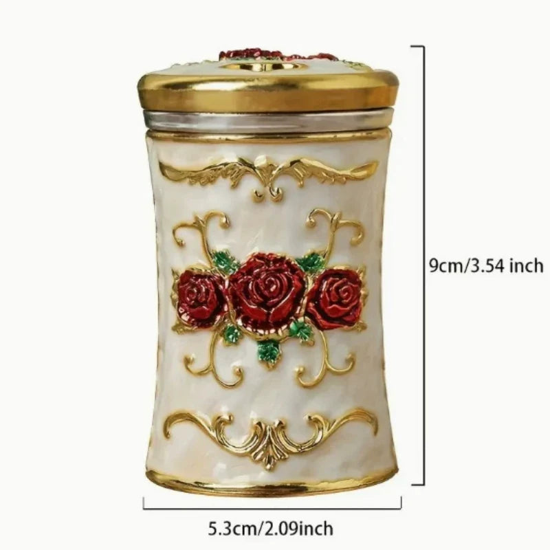 End Rose Portable Toothpick Bucket Restaurant Hotel KTV Living Room