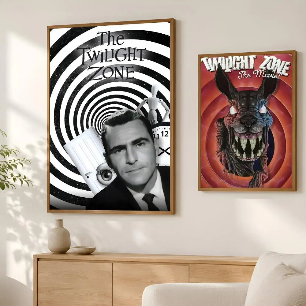 Twilight Zone Wall Art Poster – Self-Stick HD Waterproof Decor
