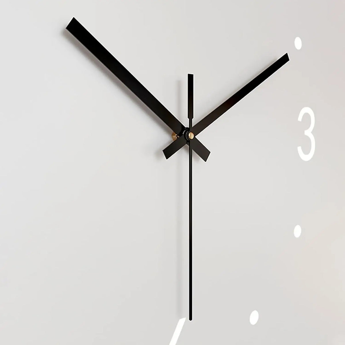 Double-Sided Corner Wall Clock – Silent Sensor Luminous Decor