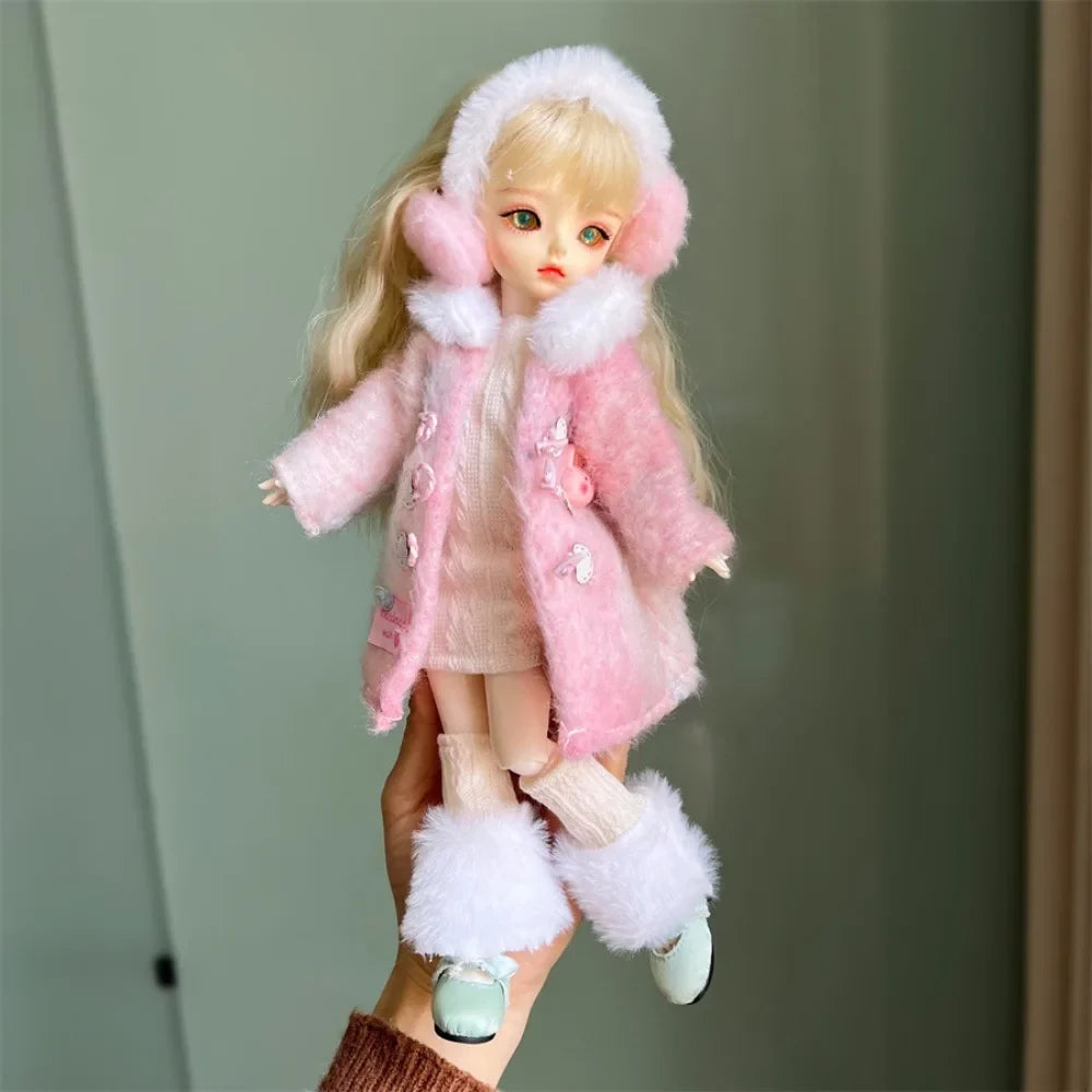 30cm BJD Doll Clothes – 1/6 Scale Outfit Set | Cartoon Dress