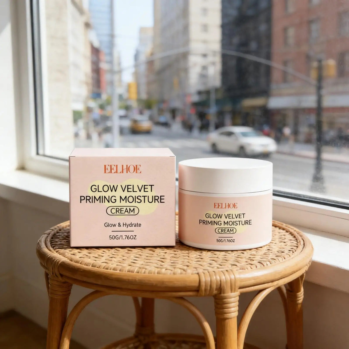 EELHOE Glow Velvet Face Primer – Pore Minimizer & Radiant Base