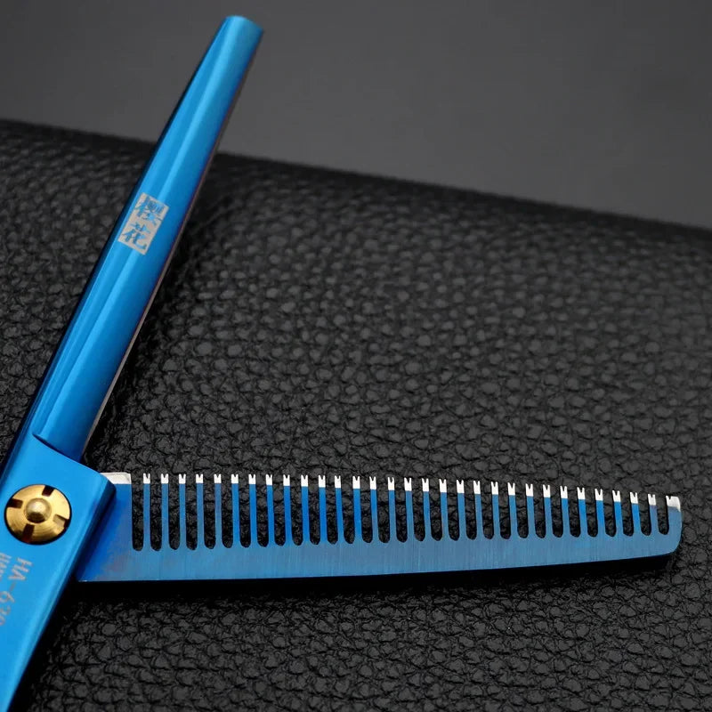 Professional Pet Grooming Scissors Kit – 6" Cutting & Thinning