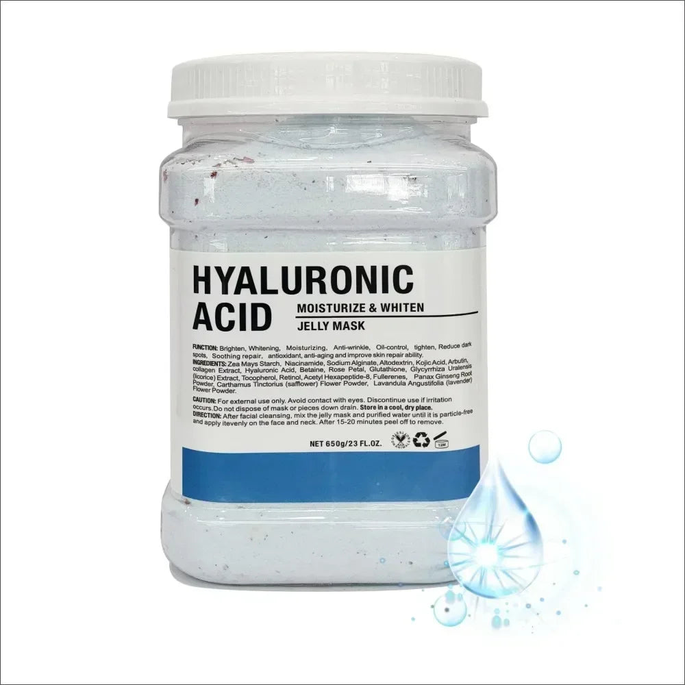 Gold Jelly Peel-Off Mask Powder 650g – Vitamin C & Hyaluronic Acid
