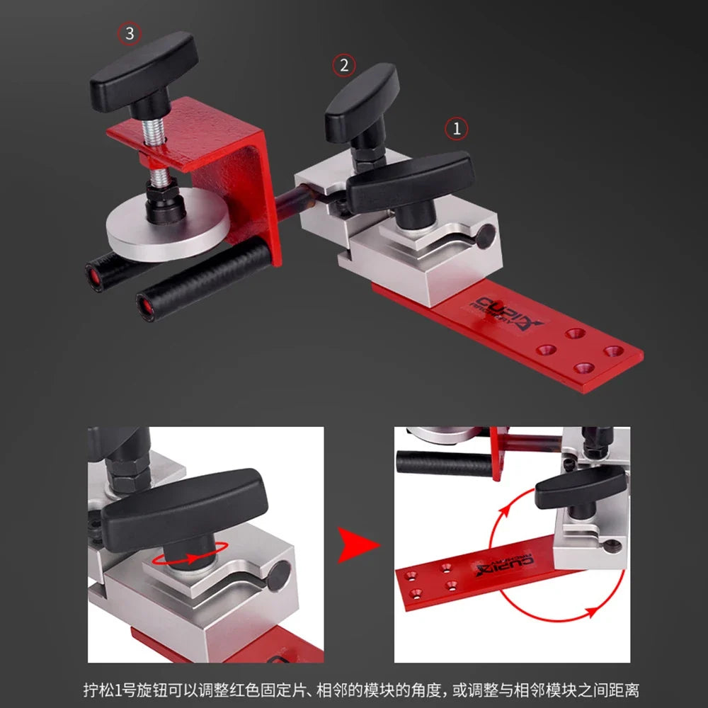 Compound Bow Adjusting Bracket Thread Jig Tool Bowstring Frame Holder