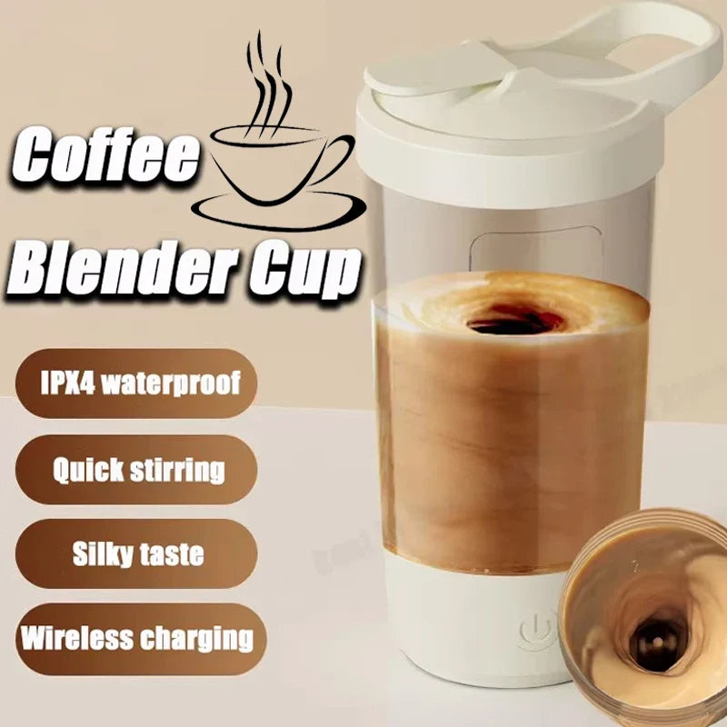Electric Self-Stirring Protein Shaker Cup 450ml | USB Mixer