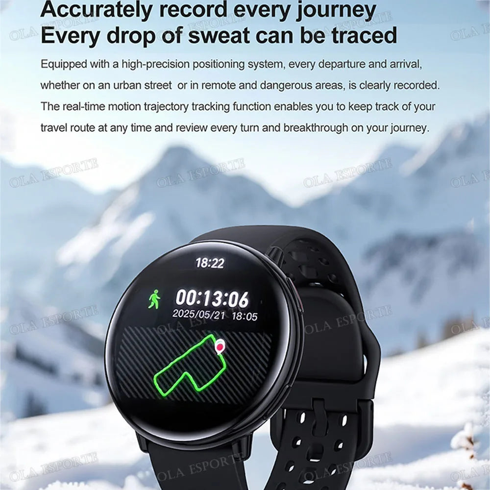 Smart Watch GPS AMOLED IP68 Waterproof Bluetooth Call Multi-sport