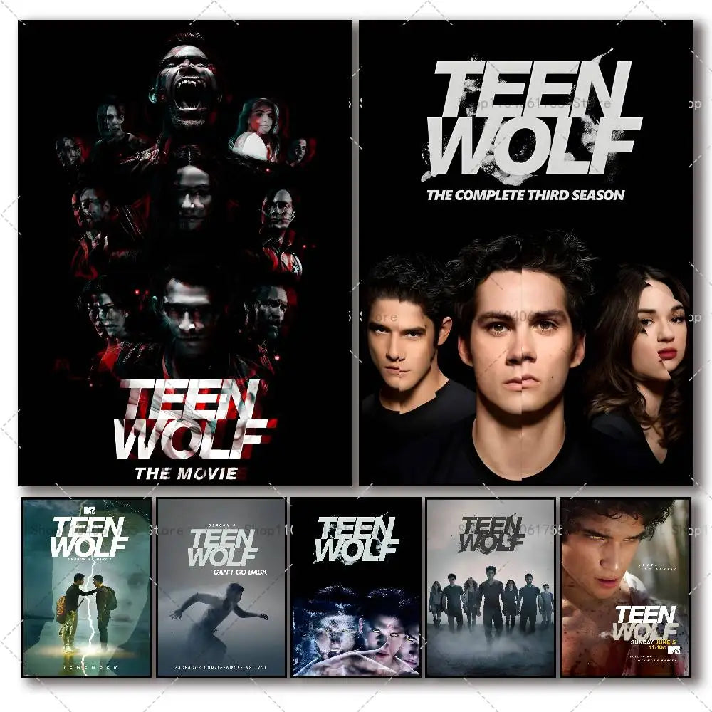 Teen Wolf Movie Series Poster – Self-Adhesive Wall Art Print