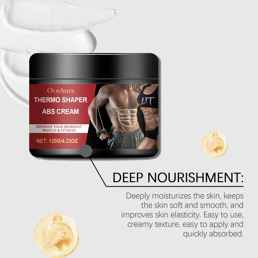 OceAura Belly Firming & Tightening Cream – Body Moisturizer 120g