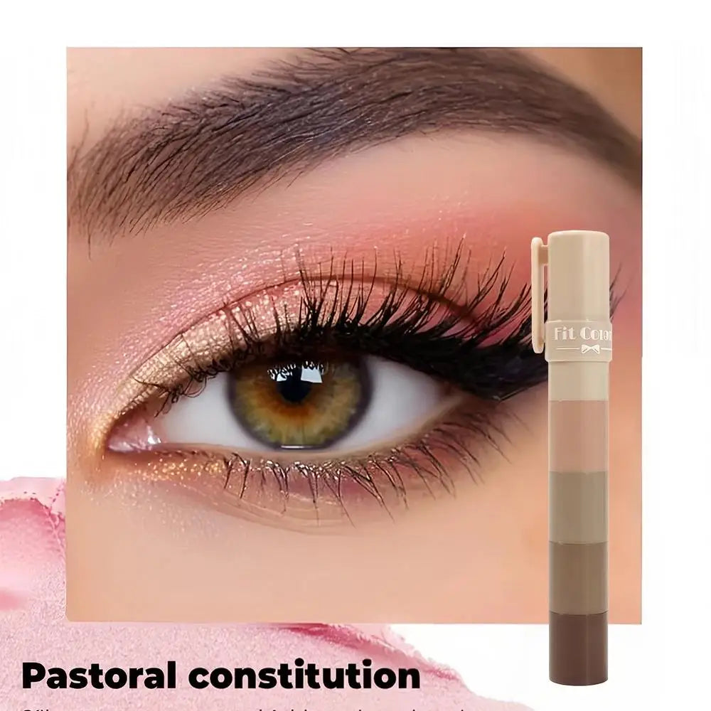 Fit Colors 5-in-1 Waterproof Shimmer Eyeshadow Stick – 5 Shades