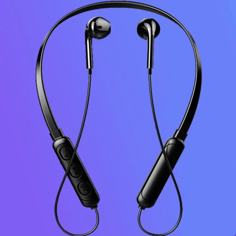 Bluetooth 5.0 Neck-Hanging Wireless Earphones with Mic