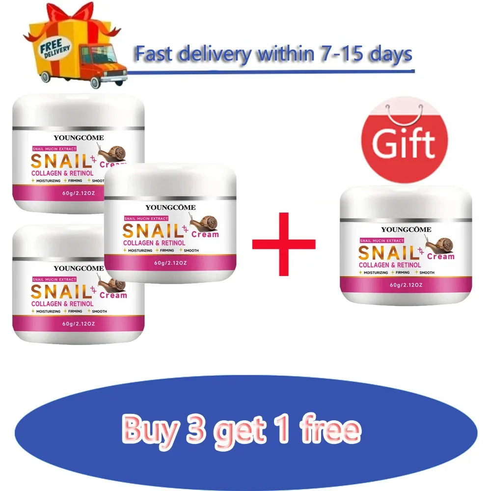 YOUNGCOME Snail Mucin Collagen Anti-Aging Day Cream 30/60g