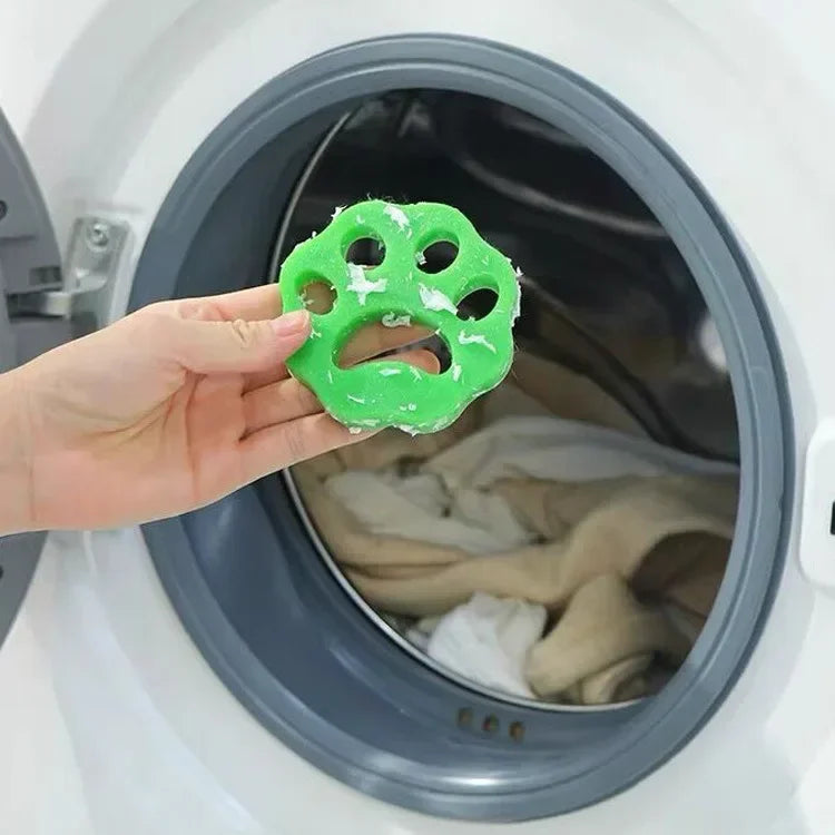 Reusable Silicone Lint Remover Balls – Pet Hair Laundry Catcher
