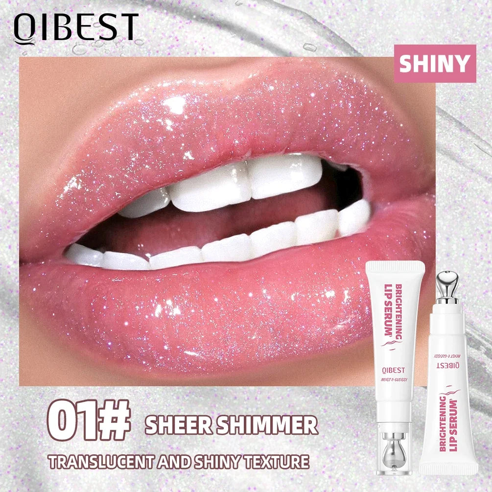 QIBEST Crystal Jelly Lip Gloss – Mirror Shine & Hydration
