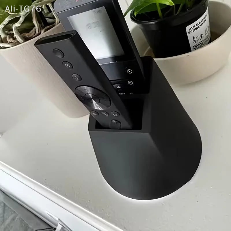 2-Grid Desktop Remote Control Holder & Organizer Rack